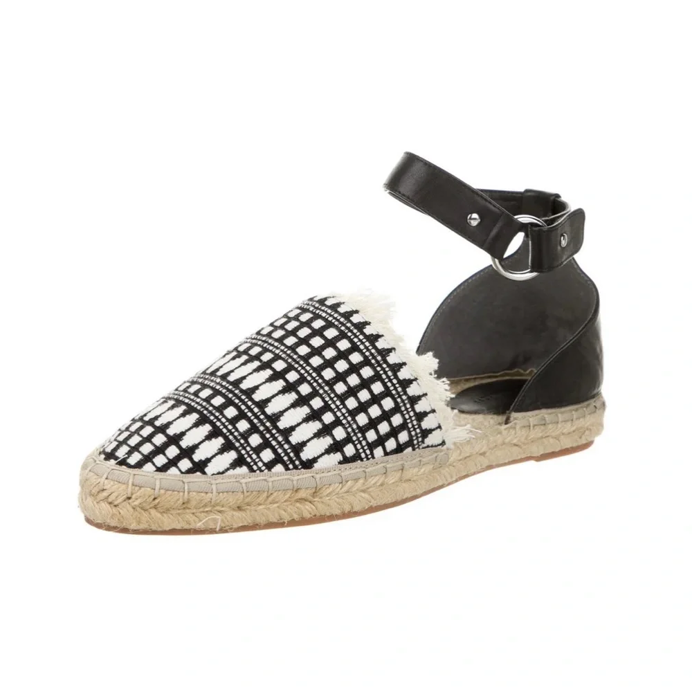 Rebecca Minkoff Vicky Closed Toe Embroidered Espadrilles
